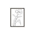 Picture of Poppy Drawing _GroupedProduct_Rectangle_Portrait_Canvas_Framed_