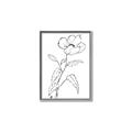 Picture of Poppy Drawing _GroupedProduct_Rectangle_Portrait_Canvas_Framed_