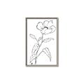 Picture of Poppy Drawing _GroupedProduct_Rectangle_Portrait_Canvas_Framed_