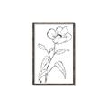 Picture of Poppy Drawing _GroupedProduct_Rectangle_Portrait_Canvas_Framed_