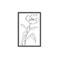 Picture of Poppy Drawing _GroupedProduct_Rectangle_Portrait_Canvas_Framed_