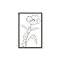 Picture of Poppy Drawing _GroupedProduct_Rectangle_Portrait_Canvas_Framed_