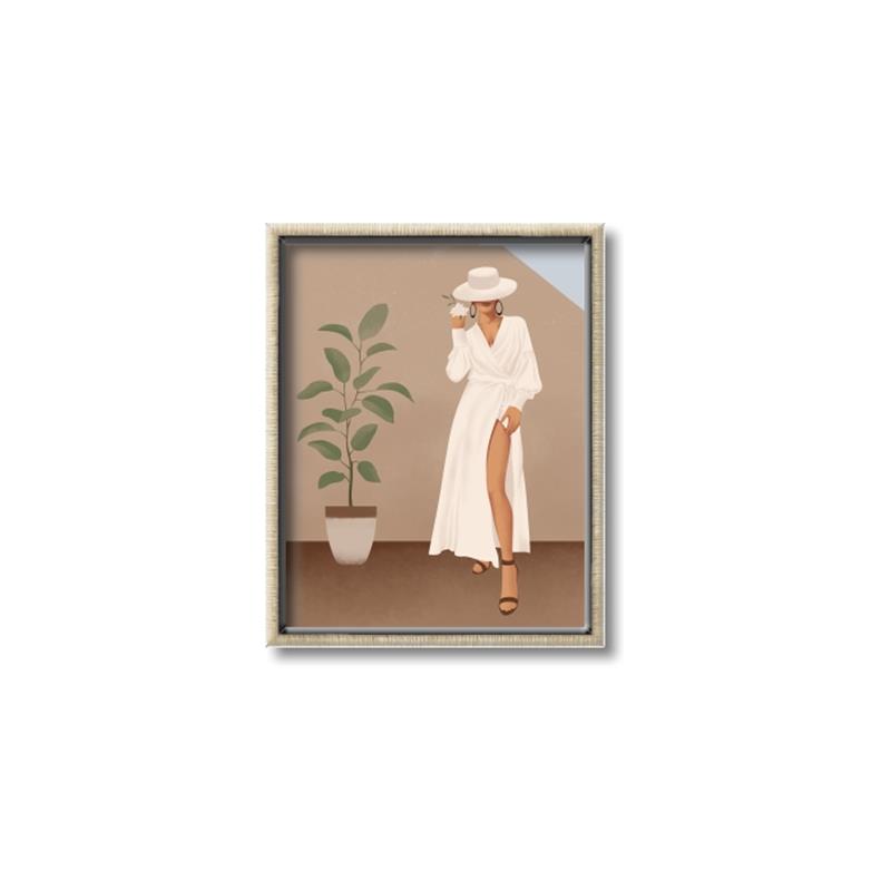 Picture of Fashion Pose _GroupedProduct_Rectangle_Portrait_Canvas_Framed_
