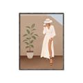 Picture of Fashion Pose _GroupedProduct_Rectangle_Portrait_Canvas_Framed_