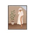 Picture of Fashion Pose _GroupedProduct_Rectangle_Portrait_Canvas_Framed_