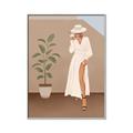 Picture of Fashion Pose _GroupedProduct_Rectangle_Portrait_Canvas_Framed_
