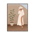 Picture of Fashion Pose _GroupedProduct_Rectangle_Portrait_Canvas_Framed_
