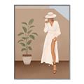 Picture of Fashion Pose _GroupedProduct_Rectangle_Portrait_Canvas_Framed_