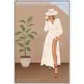 Picture of Fashion Pose _GroupedProduct_Rectangle_Portrait_Canvas_Framed_