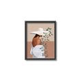 Picture of Side Fashion with Leaves _GroupedProduct_Rectangle_Portrait_Canvas_Framed_