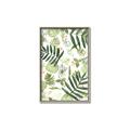 Picture of All Over Leaves _GroupedProduct_Rectangle_Portrait_Canvas_Framed_