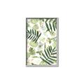 Picture of All Over Leaves _GroupedProduct_Rectangle_Portrait_Canvas_Framed_
