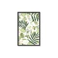 Picture of All Over Leaves _GroupedProduct_Rectangle_Portrait_Canvas_Framed_