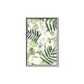 Picture of All Over Leaves _GroupedProduct_Rectangle_Portrait_Canvas_Framed_