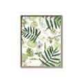 Picture of All Over Leaves _GroupedProduct_Rectangle_Portrait_Canvas_Framed_
