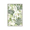 Picture of All Over Leaves _GroupedProduct_Rectangle_Portrait_Canvas_Framed_
