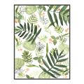 Picture of All Over Leaves _GroupedProduct_Rectangle_Portrait_Canvas_Framed_