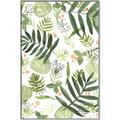 Picture of All Over Leaves _GroupedProduct_Rectangle_Portrait_Canvas_Framed_