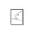 Picture of Yoga Pose II _GroupedProduct_Rectangle_Portrait_Canvas_Framed_