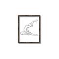 Picture of Yoga Pose II _GroupedProduct_Rectangle_Portrait_Canvas_Framed_