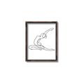 Picture of Yoga Pose II _GroupedProduct_Rectangle_Portrait_Canvas_Framed_