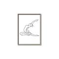 Picture of Yoga Pose II _GroupedProduct_Rectangle_Portrait_Canvas_Framed_