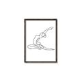 Picture of Yoga Pose II _GroupedProduct_Rectangle_Portrait_Canvas_Framed_