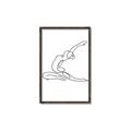 Picture of Yoga Pose II _GroupedProduct_Rectangle_Portrait_Canvas_Framed_