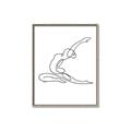 Picture of Yoga Pose II _GroupedProduct_Rectangle_Portrait_Canvas_Framed_