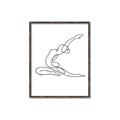 Picture of Yoga Pose II _GroupedProduct_Rectangle_Portrait_Canvas_Framed_