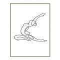 Picture of Yoga Pose II _GroupedProduct_Rectangle_Portrait_Canvas_Framed_
