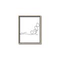 Picture of Yoga Pose V _GroupedProduct_Rectangle_Portrait_Canvas_Framed_