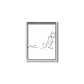 Picture of Yoga Pose V _GroupedProduct_Rectangle_Portrait_Canvas_Framed_