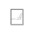 Picture of Yoga Pose V _GroupedProduct_Rectangle_Portrait_Canvas_Framed_