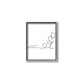 Picture of Yoga Pose V _GroupedProduct_Rectangle_Portrait_Canvas_Framed_