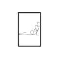 Picture of Yoga Pose V _GroupedProduct_Rectangle_Portrait_Canvas_Framed_