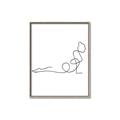 Picture of Yoga Pose V _GroupedProduct_Rectangle_Portrait_Canvas_Framed_