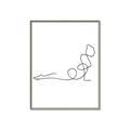 Picture of Yoga Pose V _GroupedProduct_Rectangle_Portrait_Canvas_Framed_