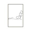 Picture of Yoga Pose V _GroupedProduct_Rectangle_Portrait_Canvas_Framed_