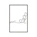 Picture of Yoga Pose V _GroupedProduct_Rectangle_Portrait_Canvas_Framed_