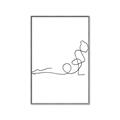 Picture of Yoga Pose V _GroupedProduct_Rectangle_Portrait_Canvas_Framed_