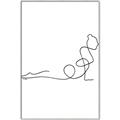 Picture of Yoga Pose V _GroupedProduct_Rectangle_Portrait_Canvas_Framed_