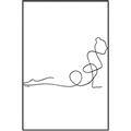 Picture of Yoga Pose V _GroupedProduct_Rectangle_Portrait_Canvas_Framed_