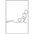 Picture of Yoga Pose V _GroupedProduct_Rectangle_Portrait_Canvas_Framed_