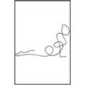 Picture of Yoga Pose V _GroupedProduct_Rectangle_Portrait_Canvas_Framed_