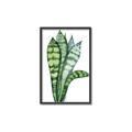 Picture of Snake Leaves _GroupedProduct_Rectangle_Portrait_Canvas_Framed_