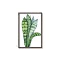 Picture of Snake Leaves _GroupedProduct_Rectangle_Portrait_Canvas_Framed_