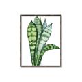 Picture of Snake Leaves _GroupedProduct_Rectangle_Portrait_Canvas_Framed_
