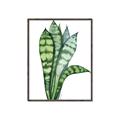 Picture of Snake Leaves _GroupedProduct_Rectangle_Portrait_Canvas_Framed_