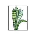 Picture of Snake Leaves _GroupedProduct_Rectangle_Portrait_Canvas_Framed_